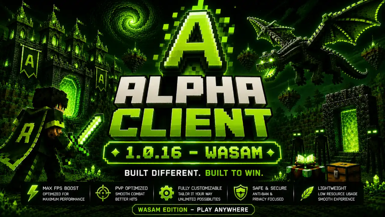 Alpha 1.0.16 - WASAM