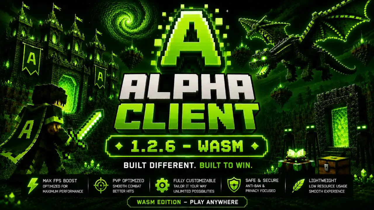 Alpha 1.2.6 - WASM
