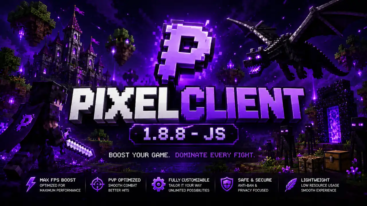 PixelClient 1.8.8 - JS