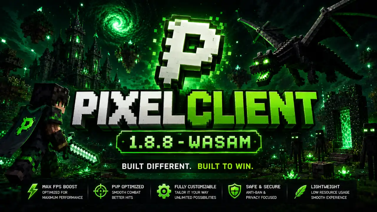 PixelClient 1.8.8 - WASAM